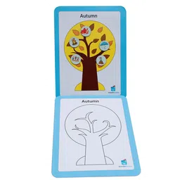 wonderLearn Kids Purple & White Printed Wonder Learn The Four Season Toy image 3
