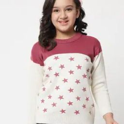 Colourblock Round-Neck Sweater-21