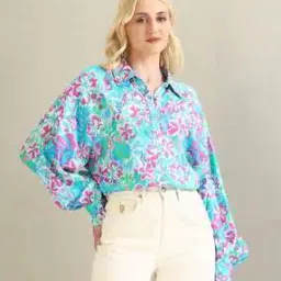 u.s. polo assn. Women Floral Print Regualr Fit Shirt-picture-38