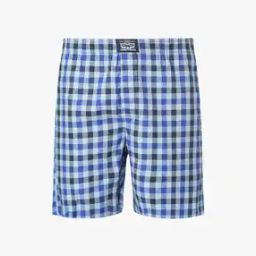 Checked Boxers with Elasticated Waist-image-95