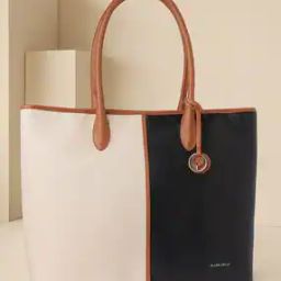 Women Colourblock Shoulder Laptop Bag-image-25