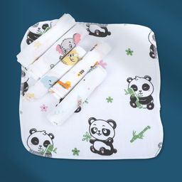 Baby Moo Infants Set of 6 Printed Highly Absorbent Cotton Nappy-22