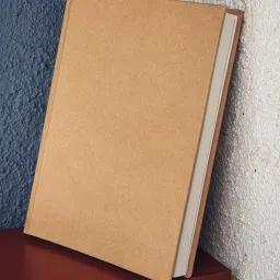 HardBound, Hardcover Notebook Sketchbook Journal (Pack OF 1) 120GSM, (BROWN) A5 Notebook UNRULED 160 Pages-picture-15