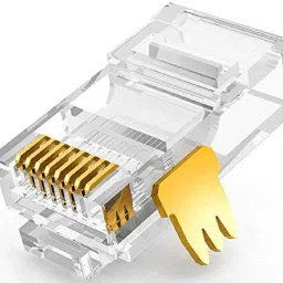 BIGGEAR 100pcs Cat6 / Cat5e RJ45 Connector, Ethernet Cable Crimp Connectors Network Interface Card-11