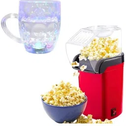 Combo C1330 Aluminum Popcorn Machine & Fiber Glass Drinking 1 L Popcorn Maker-picture-37