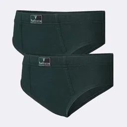Van Heusen Boys Pack of 2 Solid Anti Bacterial Colour Fresh Briefs-11