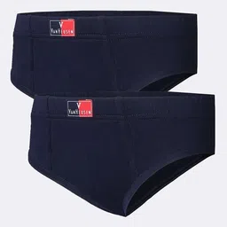 Van Heusen Boys Pack Of 2 Pure Combed Cotton Anti-Bacterial Basic Briefs-28