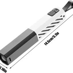 weirvi LED flashlight RechargeableEmergency LED light portable Daily use Troch 1 hrs Torch Emergency Light image 2
