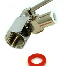 1/4 Inlet Valve DV Set - Brass Nipple and RO Diverter Valve Connects to ¼” Pipe Solid Filter Cartridge-43