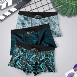 Pack of 3 Printed Men Trunk-16