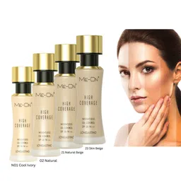ME-ON High Coverage SPF 20 PA ++ Weightless Foundation 30ml - Natural 02 image 3