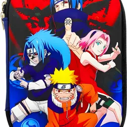 Naruto EVA Pencil pouch for Kids| Pencil box for Boys and Girls| Double zipper t o lock| Added Inside zipper and seperator Art EVA Pencil Box-image-25