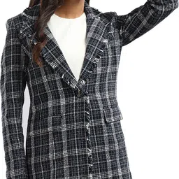 honnete Acrylic Polyester Coat For Women-picture-36