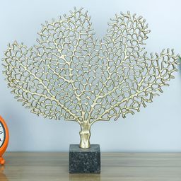 Maison Modern Gold-Toned Tree Sculpture Figurine Showpiece-image-5
