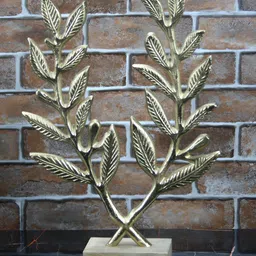 Maison Modern Gold-Toned Textured Curio Showpiece-image-92