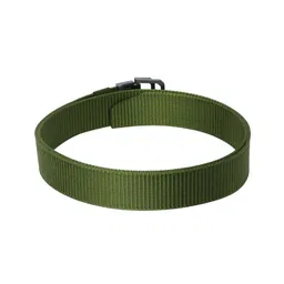 WINSOME DEAL Men Set Of 2 Textured Canvas Belt With D-Ring Closure image 3