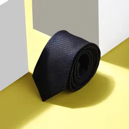 Louis Philippe Men Textured Broad Tie-image-14