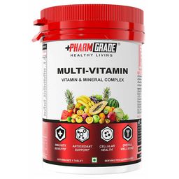 Pharmgrade Healthy Living Multivitamin,  60 tablet(s)  Unflavoured -93