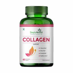 Simply Herbal Collagen Support 1000mg,  60 capsules  Unflavoured -18