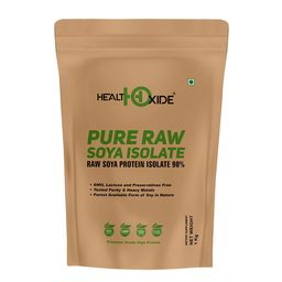 Health Oxide Pure Raw Soya Isolate,  2.2 lb  Unflavoured -15