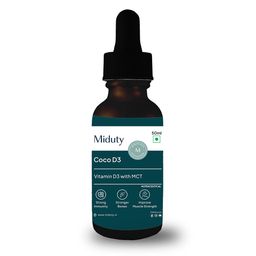 Miduty Coco D3 with MCT Oil,  50 ml  Unflavoured -12
