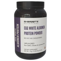 Sharrets Egg White Albumen Protein Powder,  2.2 lb  Unflavoured -image-71