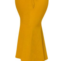 Mehrang FISH_MUSTARD_S Nylon Blend Petticoat-image-7
