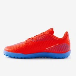 kipsta Kids' Rip-Tab Football Boots 160 Easy Turf - Red-picture-19