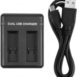 DIGICLIMBER Gopro 9/10 Dual Channel Battery Charger with Micro USB Type-C Charging Cable for Camera Battery Charger-image-19