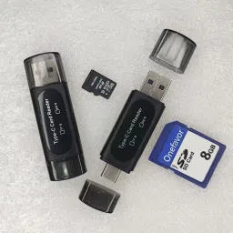 Good One Type C High-Speed Multi-Card Reader Supports All Standard SD/SDHC/SDXC Card Reader-24