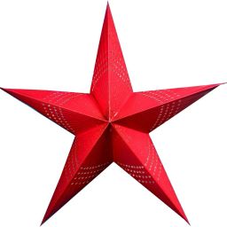 Paper Star Hanging Lantern_Red_AZ97pack of 1 Red Paper Hanging Lantern-13
