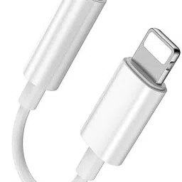 Hespa White Lightning Port to AUX Audio Adapter | 3.5mm Cable Phone Converter-11