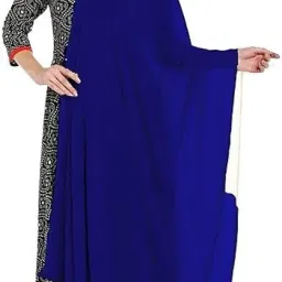 Chiffon Solid Blue Women Dupatta-image-89