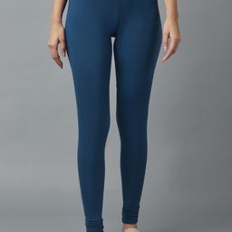 elleven Women Solid Cotton Churidar Leggings-image-20