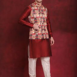 Jompers Men Regular Kurta with Churidar-36