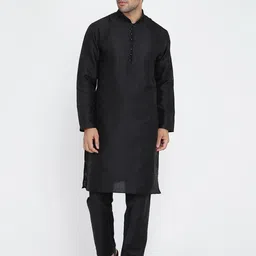 ROYAL KURTA Ethnic Motifs Woven Design Regular Kurta With Churidar-picture-40