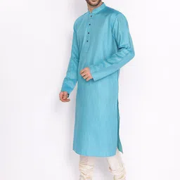 ZOIS Men Regular Kurta with Churidar image 5