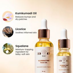 BiE- BEAUTY IN EVERYTHING Illuminating Face Oil with Kumkumadi & Licorice - 30 ml image 3