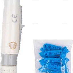 Control D Adjustable Lancing Device with 10 Gamma Steriled Lancets Glucometer Lancets image 5