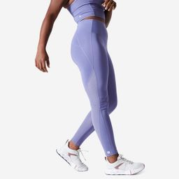 Women's High-Waisted Cardio Fitness Leggings - Purple-image-94