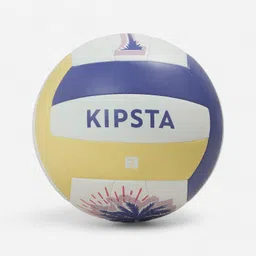 kipsta Beach Volleyball Size 5 BV100 Classic - Yellow & Purple-picture-44