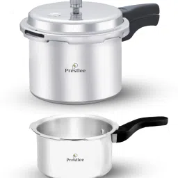 Non Induction Base Aluminium 2 Ltr + 3 Ltr Pressure Cooker Combo 2 L, 3 L Pressure Cooker & Pressure Pan-image-46
