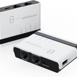 atdaraz Wireless USB Print Server with 10 / 100Mbps LAN / Bridge WiFi USB2.0 Ethernet, Wireless Print Server-13