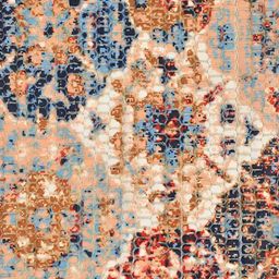 HOMADORN Beige Rectangular Printed Floor Dhurrie image 5