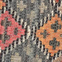 HOMADORN Brown & Pink Geometric Rectangular Printed Floor Dhurries image 4