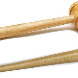 NEW COMBO Of Cricket Bat Wooden 1Mallet & 1Gripper(cone), Wooden Bat Mallet-picture-10