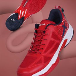 VECTOR X Unisex Mesh Badminton Non-Marking Shoes-30