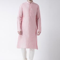 KISAH Mandarin Collar Straight Kurta-image-88