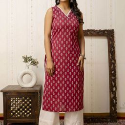 Nayo Women Ethnic Motifs Printed Kurta-image-86
