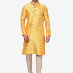 THE KURTA COMPANY Floral Printed Straight Kurta-picture-10